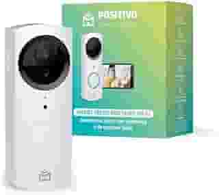 Smart Vídeo Porteiro Wi-Fi Positivo Casa Inteligente, Indoor e Outdoor, 720p HD, 30 FPS, Áudio Bidirecional, Detecção de Movimentos, Visão Noturna, Bivolt – Compatível com Alexa