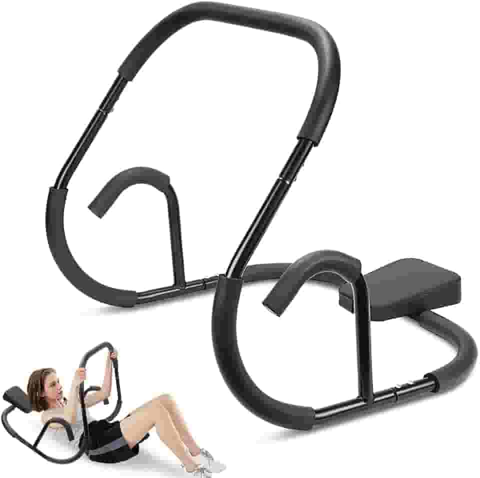 Aparelho Abdominal, Treinador Abdominal Portátil para Casa, Preto