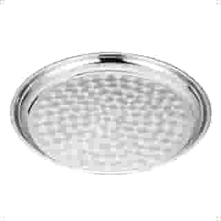 Forma Assadeira Redonda de Aço Inoxidável para Pizza 30cm Ideal para Assar Pizzas Caseiras Com Excelente Qualidade Resistente e Durável