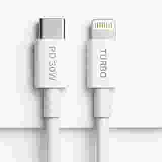 Cabo USB-C 2 Metros Turbo Super Resistente Compatível com iPhone 14/14 Pro/Max 13/13 Pro/12/12 Pro/Max/11/11 Pro/XS/Max/XR/X/8/8 Plus Carregamento Rápido qualidade premium