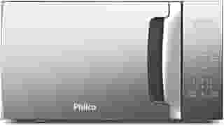 Microondas Philco PMO30EP 28 Litros Preto Com Porta Espelhada 1400w 220v