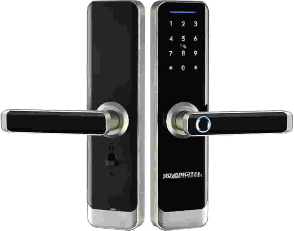 Fechadura Inteligente Wi-Fi embutir com Biometria, Senha, Tag e Chave