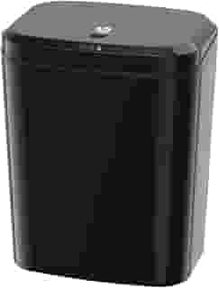 Lixeira Automatica com Sensor, Lixeira Inteligente com Sensor Infravermelho, Lixeira sem Contato para Sala de Estar, Cozinha, Banheiro, Escritório, Quarto, Locais Comerciais, 16L, Preto