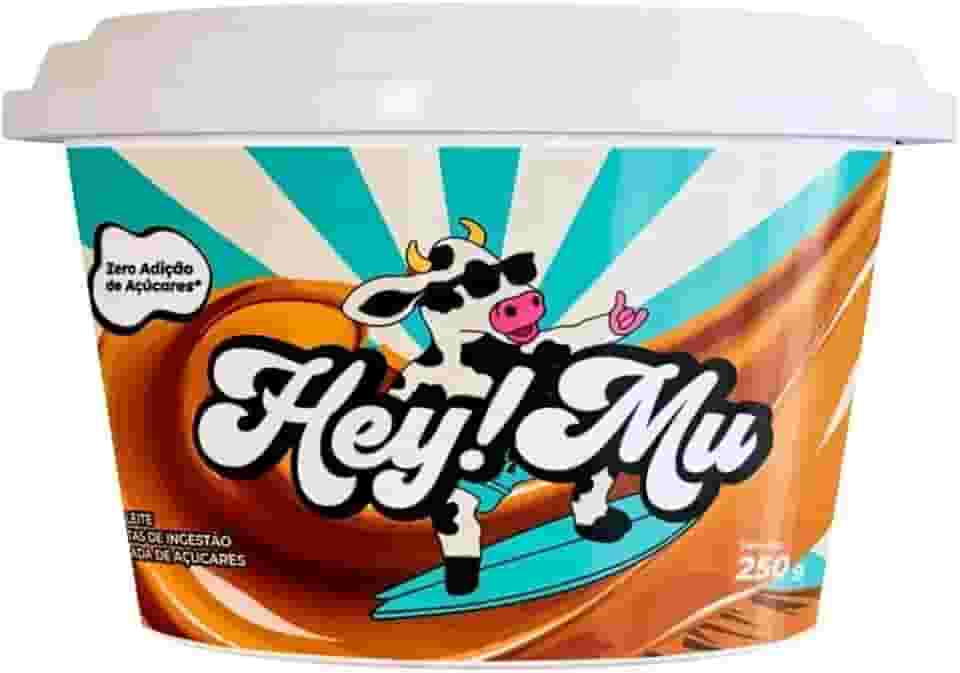 Hey!Mu Doce de Leite Zero Açúcar Baixo em Calorias