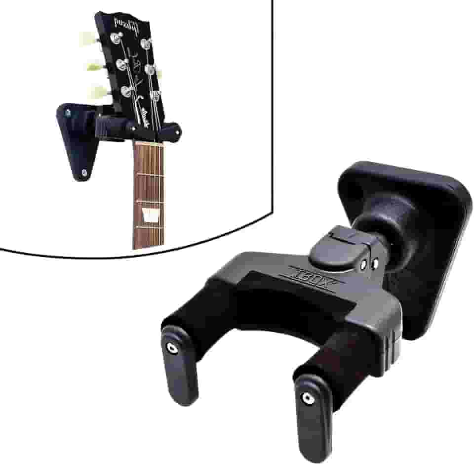 SUPORTE DE PAREDE PARA VIOLÃO/GUITARRA AGS, COM TRAVAMENTO AUTOMÁTICO - IBOX