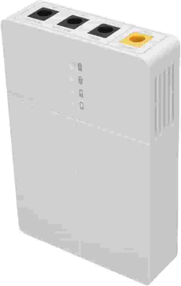 Mini UPS DC 6000mAh Backup de Bateria, Fonte de Alimentação Ininterrupta para Modem do Roteador, Backup de Câmera de Alta Capacidade de Fonte de Alimentação Ininterrupta para