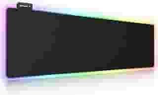Mouse pad para jogos RGB, UtechSmart Mouse pad grande estendido macio com 14 modos de iluminação, 2 níveis de brilho, mousepads para teclado de computador 800 x 300 mm / 31,5 × 11,8 polegadas
