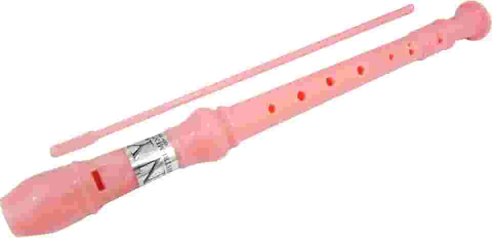 Flauta Doce Germânica Rosa Claro FL 20G New York