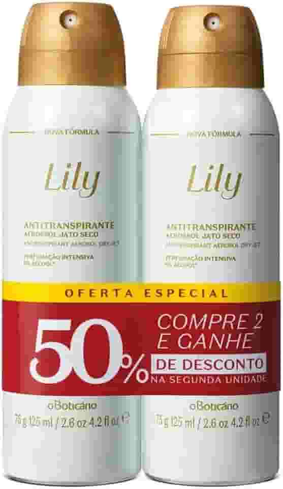 Kit Desodorante Antitranspirante Lily (2 unidades)
