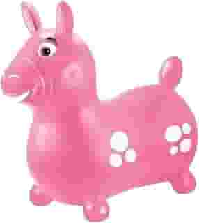 Lider Brinquedos Cavalinho Infantil, Vinil, Rosa, 52x51 cm