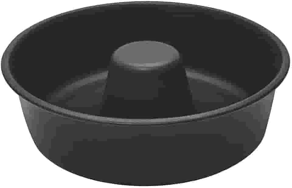 Forma Pudim (tubo) Alta Alumínio Fortaleza Preto