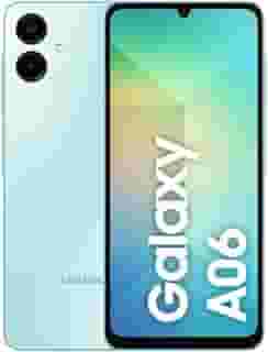 Smartphone Samsung Galaxy A06 128GB, 4GB RAM, Processador Octa-Core, Bateria de 5000mAh, Tela Infinita de 6.7', Câmera Traseira Dupla, Dual Chip - Verde Claro