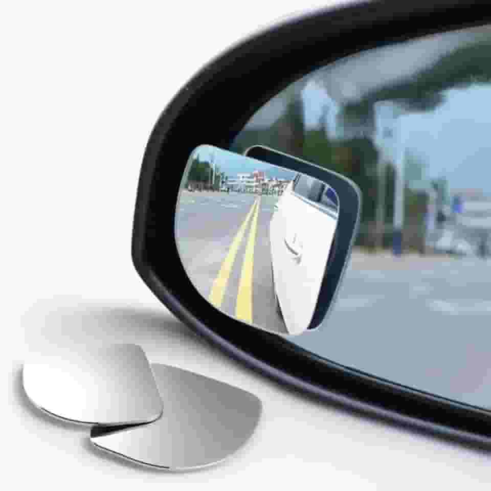 Espelho Convexo Ponto Cego Universal Para Carros E Motos 2 Unidades - Tomóvi