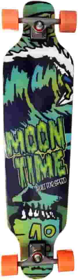 Skate Longboard Moon Time Life Game Speed