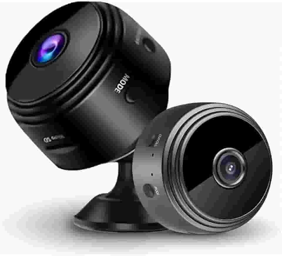 Mini Câmera A9 WiFi Full HD 1080P Segurança Espiã 150° Visão Noturna Monitoramento Celular