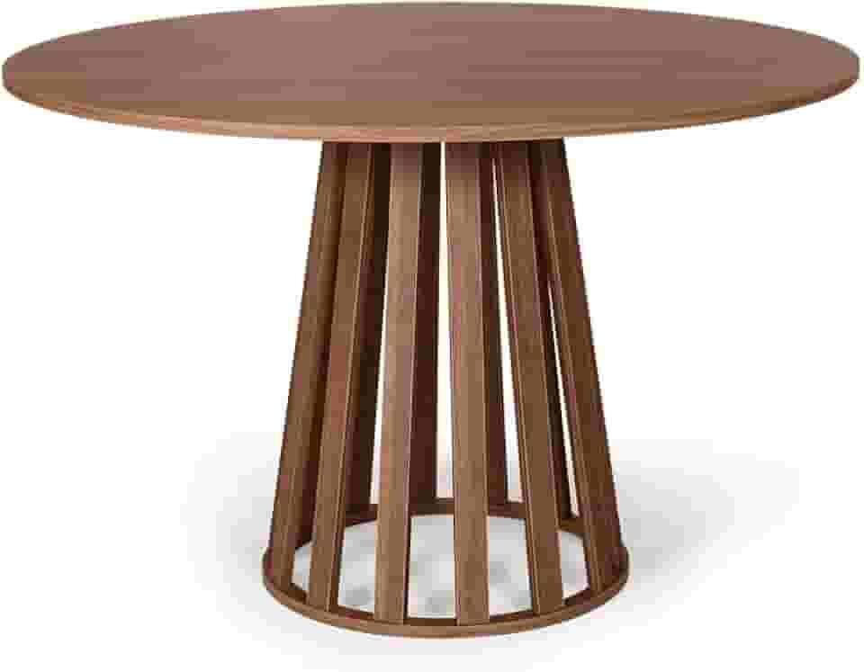 Mesa de Jantar Redonda 6 Lugares 120cm Gabi Noronha - Straub Web