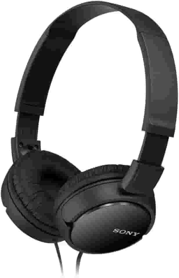 Sony MDR-ZX110 - Fone de Ouvido Dobrável, Preto