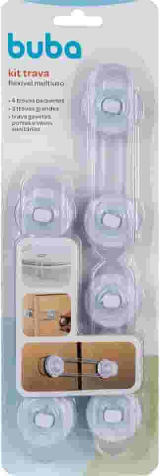 Buba Kit Trava Multiuso Flexivel Buba Branco 30X10X5