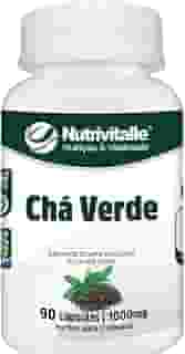 Chá Verde Capsula 1000mg 90 Cápsulas Nutrivitalle