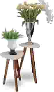 Conjunto de Mesa de Canto organica Paris white- 2 Unidades
