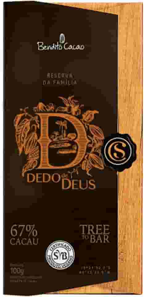 Tablete Dedo De Deus 67% Cacau 100G Cacau Show