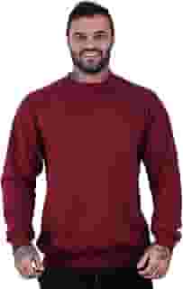Blusa Moletom Basic MXD Conceito Sem Touca Academia Fitness Casual Lisa Sem Estampa
