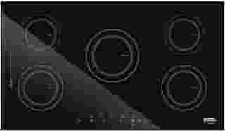 Cooktop de Indução Cinco Bocas EOS 90cm Preto 9500W ECI05EP 220V