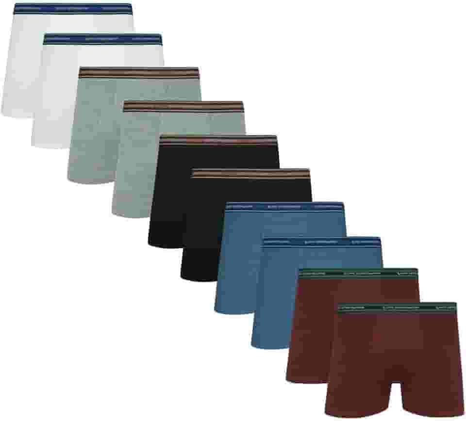 Kit 10 Cuecas Boxer Lupo Sortido