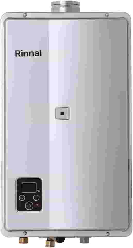 Rinnai E33-32,5 litros GLP Prata - Aquecedor de Água a Gás Digital REU-E331 FEH