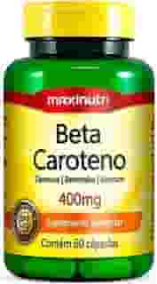 Beta Caroteno 400mg - 60 Cáps, Maxinutri