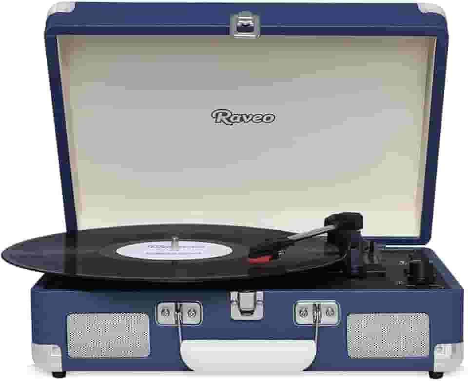 Vitrola Chrome Navy com Usb e Bluetooth, Bivolt