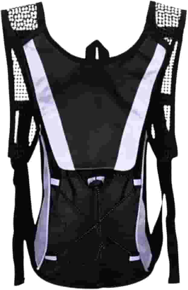 Mochila de Hidratação Esportiva 2 Litros com Refil Bolsa d'Água Impermeável para Corrida Ciclismo Trilha Caminhada Bike Leve Compacta com Tubo de Sucção e Compartimento para Acessórios