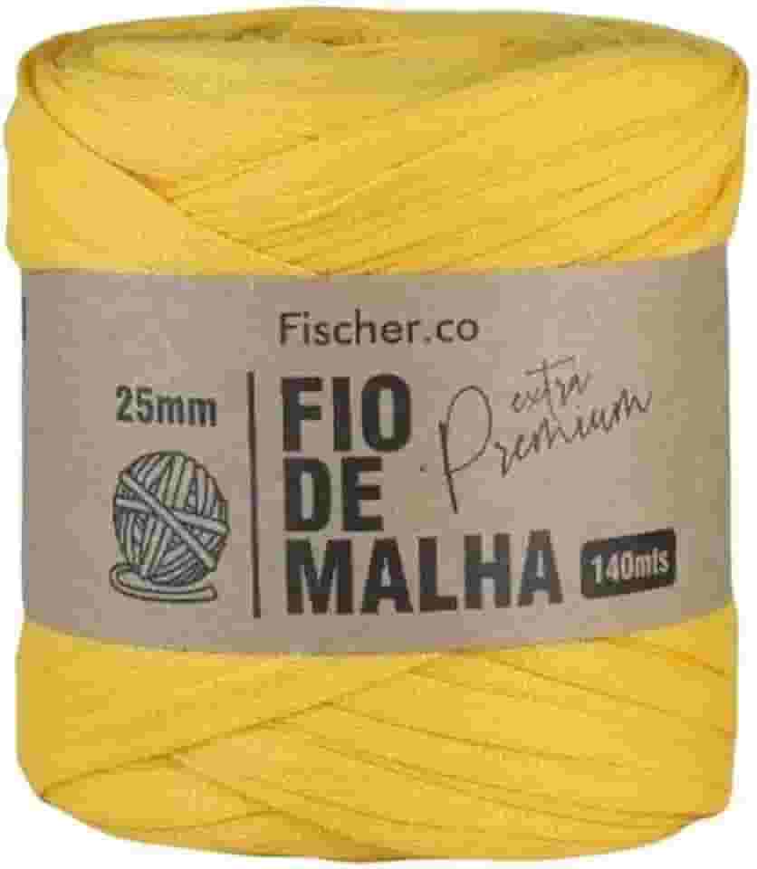 Fio de Malha Extra Premium Fischer 25mm x Rolo com 140m (68 SOLAR)