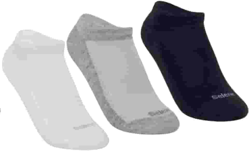 Kit 3 Pares Meia Sapatilha Invisível C/Pontos de Transpiração Unissex Selene Adulto