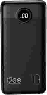 I2GO, Carregador Portátil (Power Bank) Ultra Rápido 10000mAh, Power Delivery 20W, 2 Saídas USB + 1 Saída/Entrada USB-C, Preto, i2GO PRO