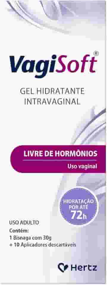 Hidratante Intimo Vagisoft Hidratante Intimo Natural 72h 30g - Fragrância Sem Fragrância