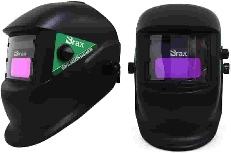 Máscara De Solda Automática Com Regulagem 9~13 - BRAX