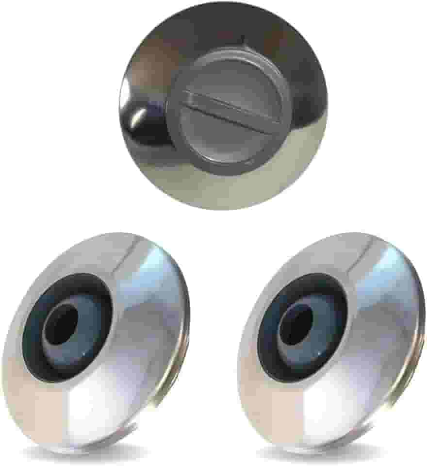 Kit Dispositivo Piscina 1aspiração E 2retorno Inox Alvenaria (Inox)