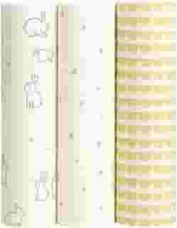 Cueiro Flanelado Dupla Face 80x80cm 100% Algodão Unissex – Macio, Estampado, Confortável p/Bebê Recém-Nascido