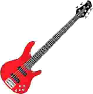 CONTRABAIXO ATIVO CLASSIC TAGIMA MILLENIUM 5 CORDAS METALLIC RED