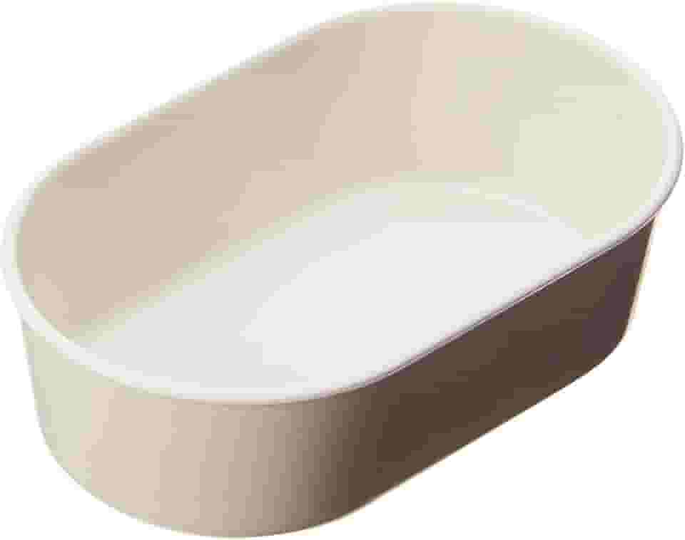 Tudo Pet Banheira Plást. Oval Média (Leitosa) Para Cães