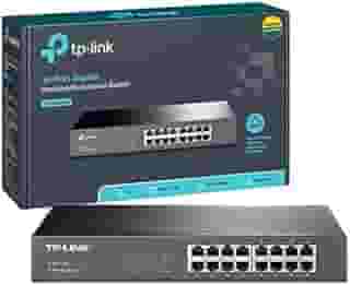 Switch 16p Tp-Link Tl-Sg1016d - 16 Portas Gigabit 10/100/1000mbps