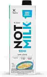 Bebida Vegetal NotCo NotMilk Semi Desnatada 1L, Feito com Ingredientes 100% Vegetais, Sabor Leite Semi Desnatado, Sem Lactose, Sem Glúten, Ideal para Receitas, Plant-Based, Vegano, Vegetariano.