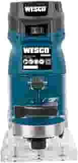 Tupia Laminadora Wesco WS5047 500W 220V – 33.500 RPM, Mandril 1/4', Ajuste de Profundidade sem Chaves, Acompanha Acessórios