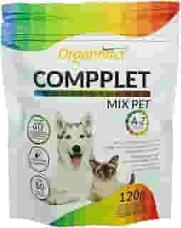 Multivitamínico Compplet Mix Pet A-Z Tabs 120G Cães e Gatos 40 Nutrientes Suplemento (1)