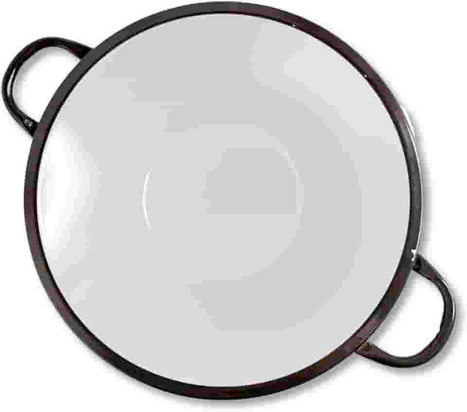 Tacho Esmaltado N16 Para Frituras - Alumínio Esmaltado 6 Litros, para Restaurantes e Lanchonetes, 21cm de Altura