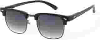 Óculos de Sol Polo London Club, estilo Club Master Quadrado Com Lentes Fume Preto contém com Case ECO, Unissex