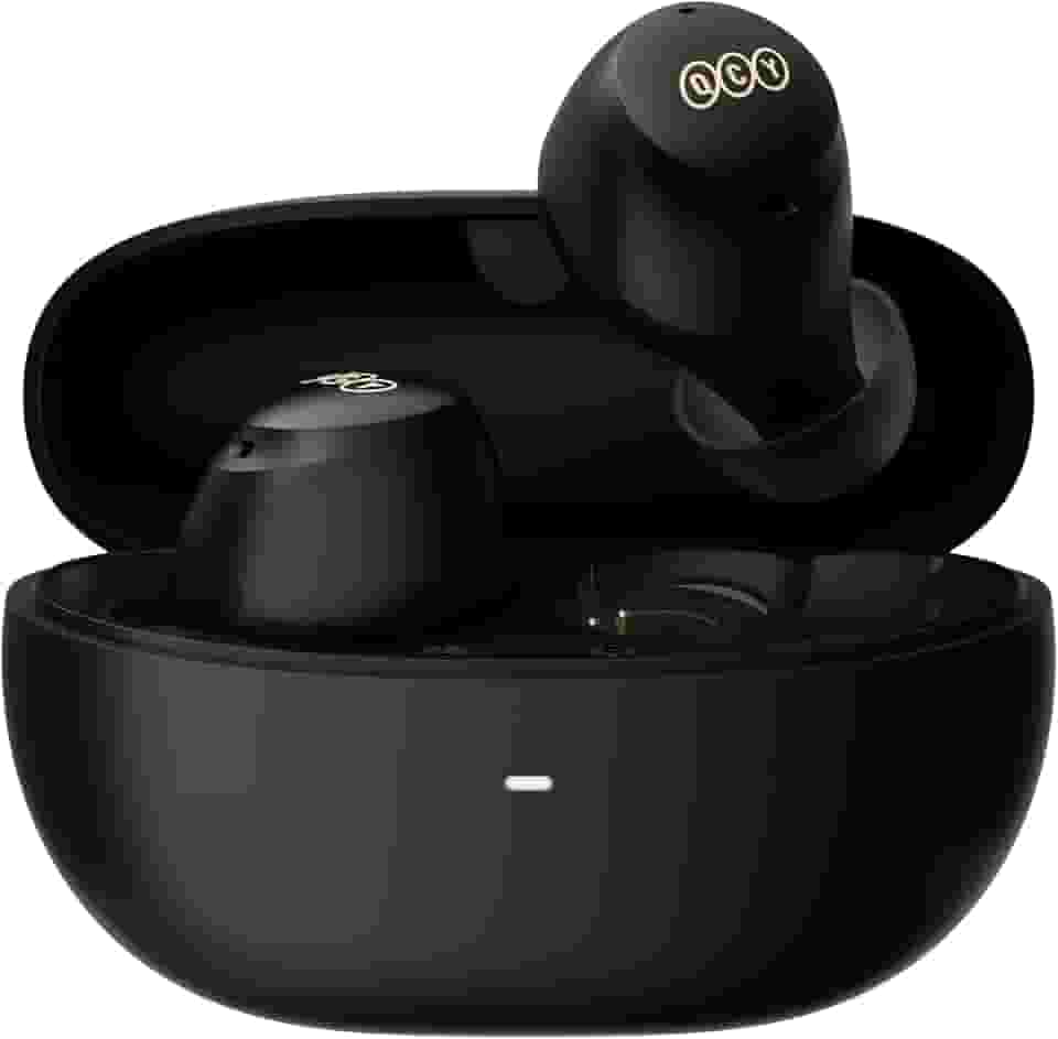 QCY HT07 ArcBuds ANC Fone De Ouvido Bluetooth, Fone Sem Fio Com 40dB Cancelamento De Ruído Ativo, 6 Microfones, 32 Horas De Reprodução - Preto