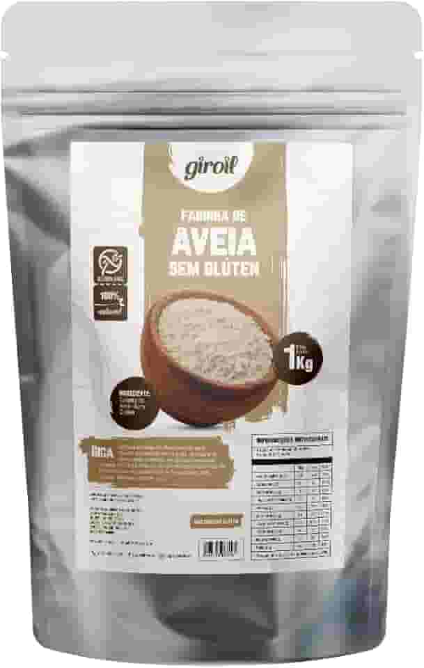 Farinha de Aveia Sem Glúten 1 Kg