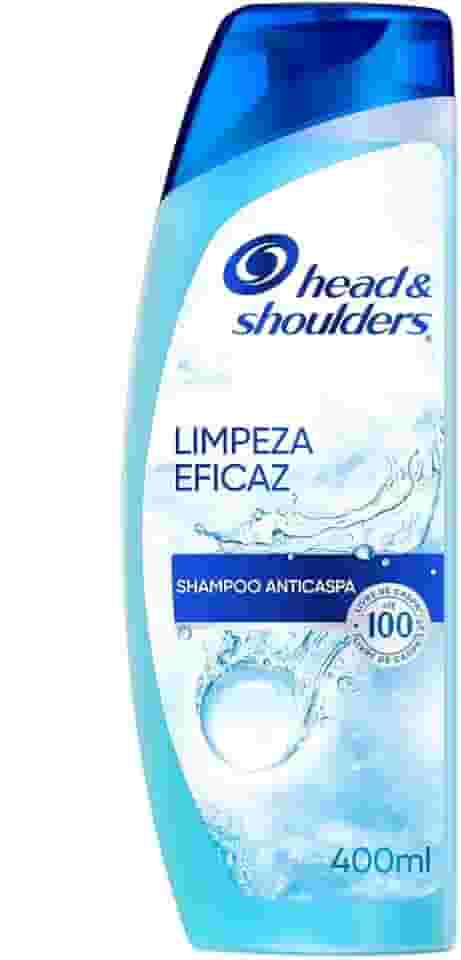 Head & Shoulders Shampoo Anticaspa Limpeza Eficaz Limpeza Profunda e Refrescância 400 ml